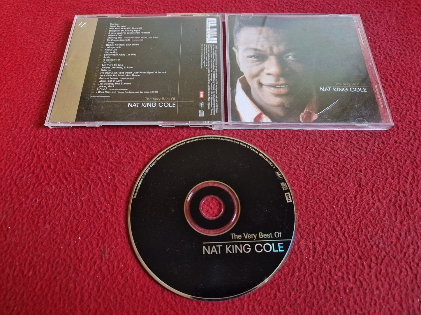 NAT KING COLE THE VERY BEST OF CD