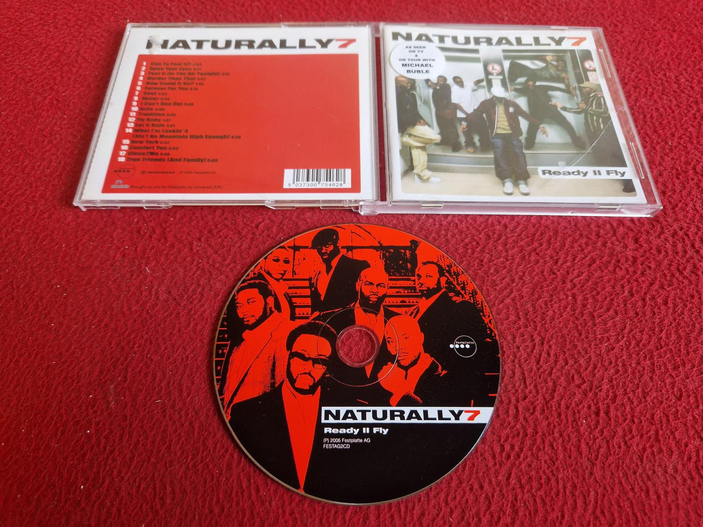 NATURALLY 7 READY II FLY CD