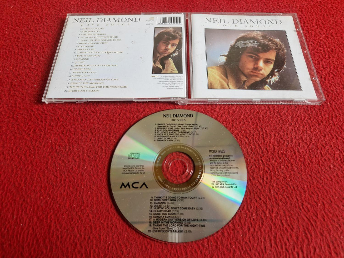 NEIL DIAMOND LOVE SONGS CD