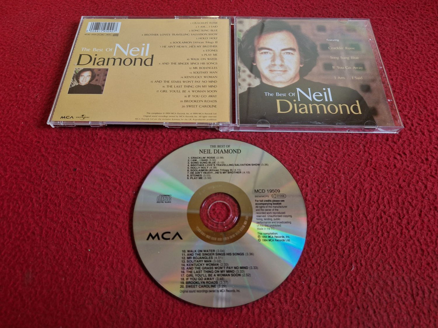 NEIL DIAMOND THE BEST OF CD