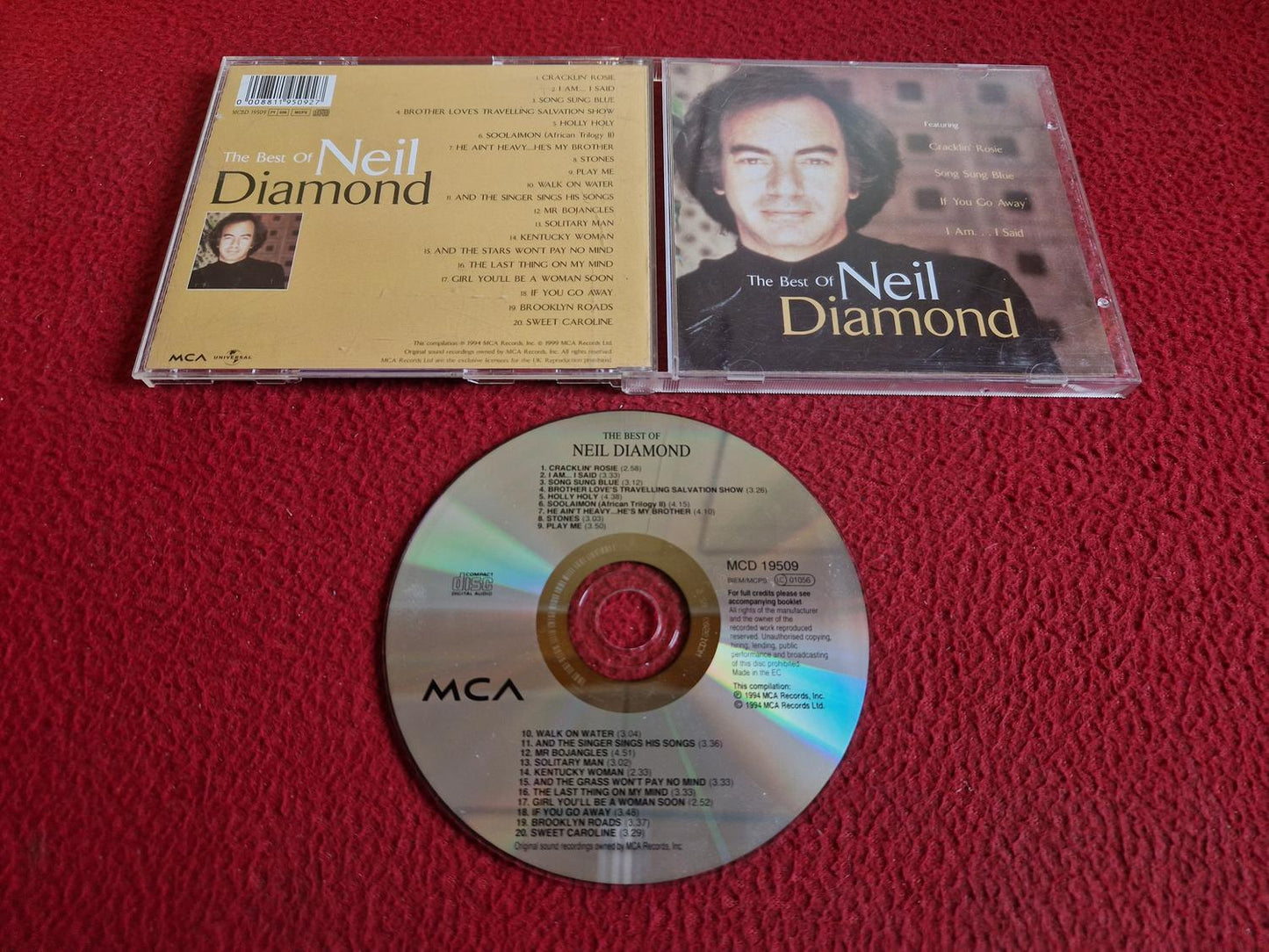 NEIL DIAMOND THE BEST OF CD