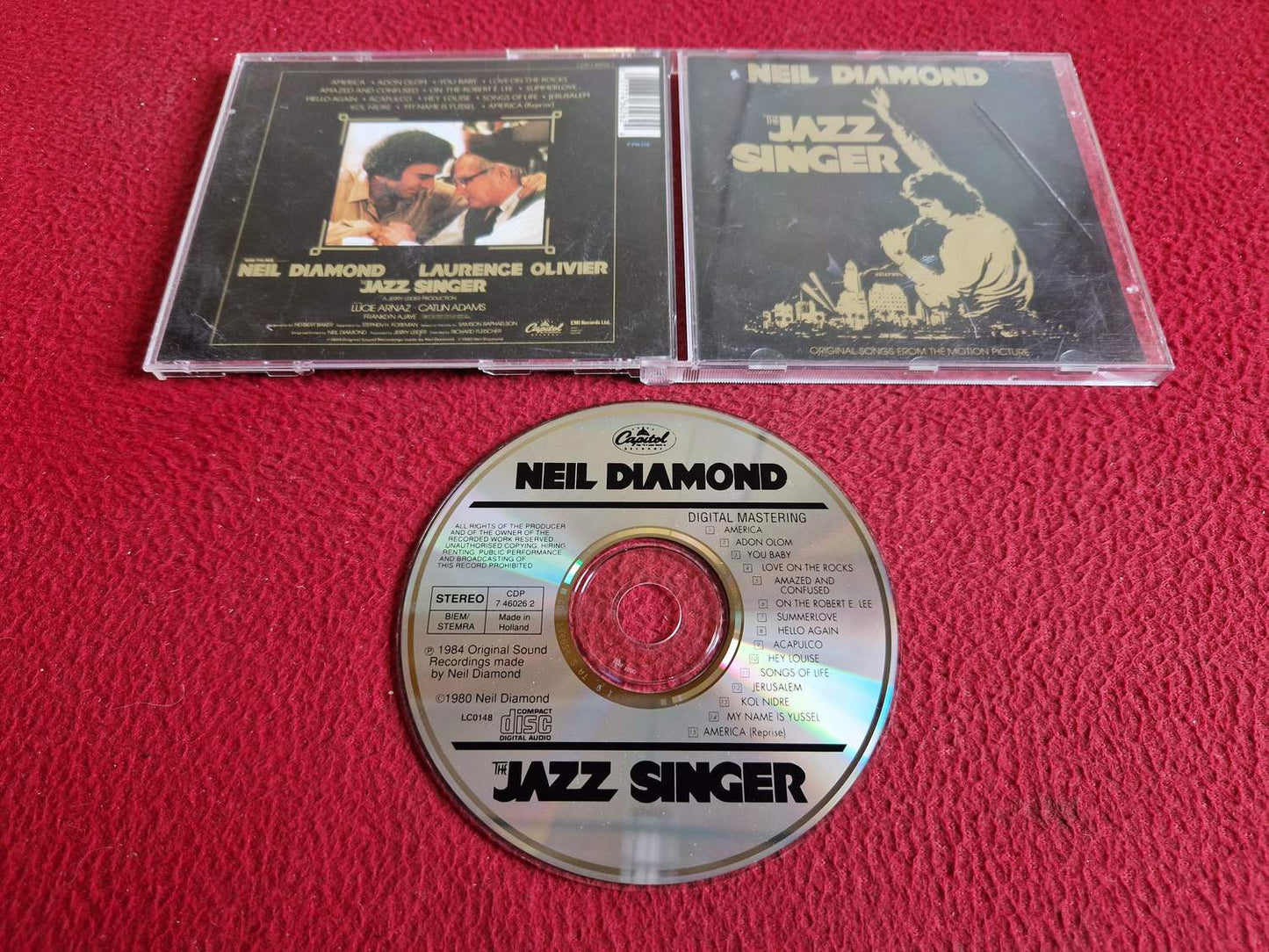 NEIL DIAMOND THE JAZZ SINGER CD