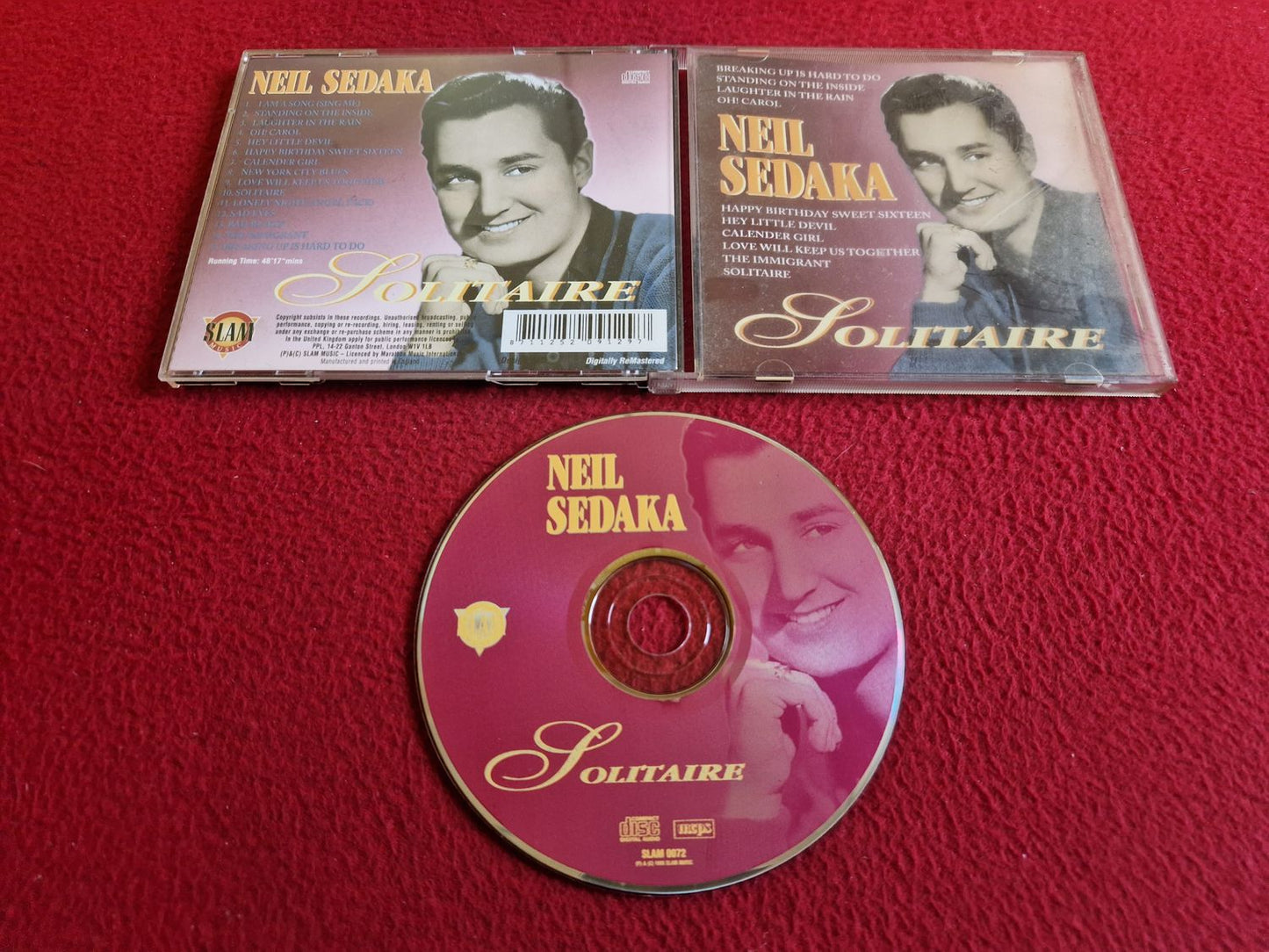 NEIL SEDAKA SOLITAIRE CD