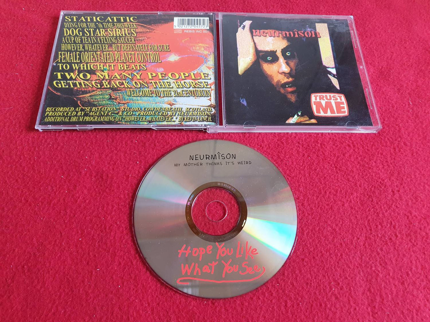 NEURMISON MY MOTHER THINK IT'S WEIRD till CD