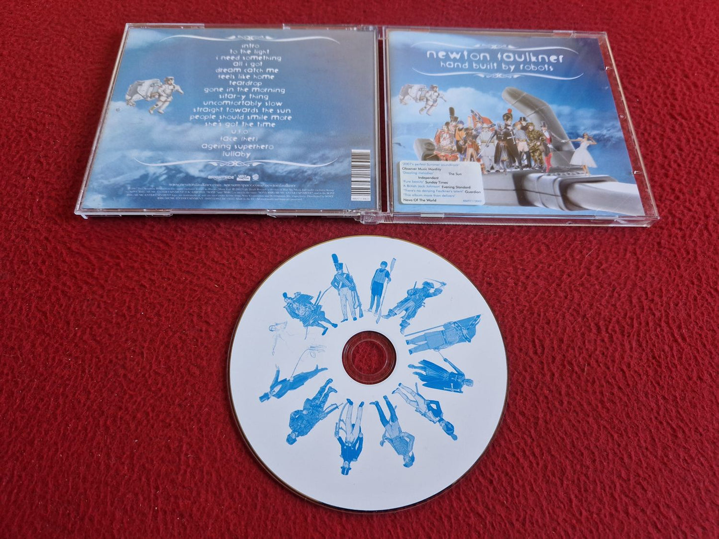 NEWTON FAULKNER HAND BUILT BY ROBOTS CD