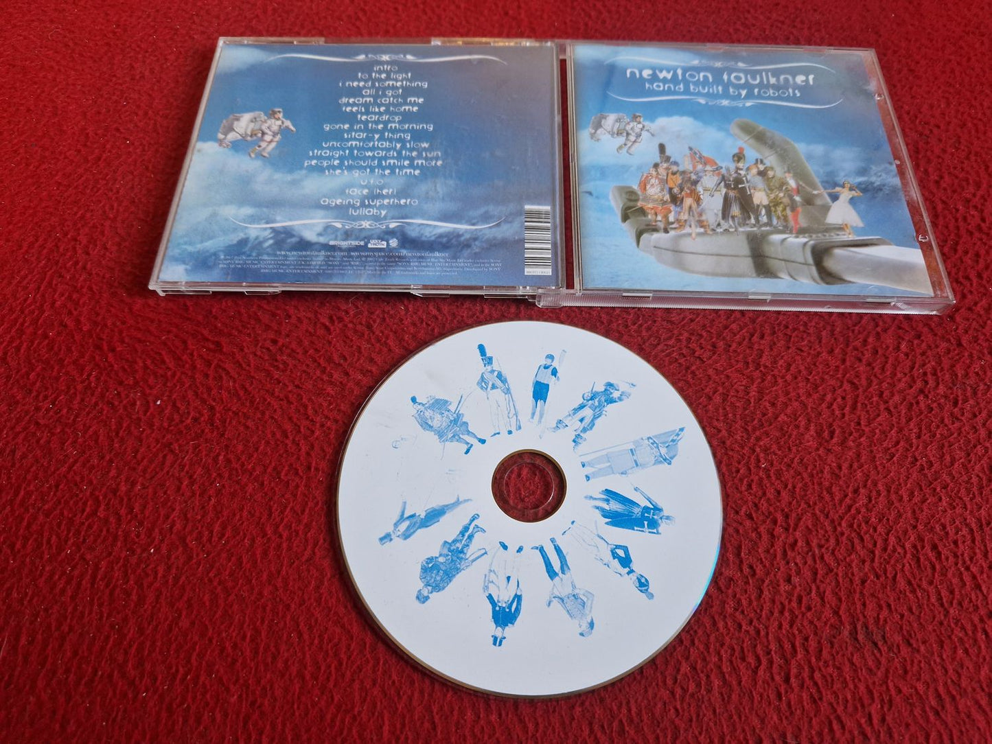 NEWTON FAULKNER HAND BUILT BY ROBOTS CD