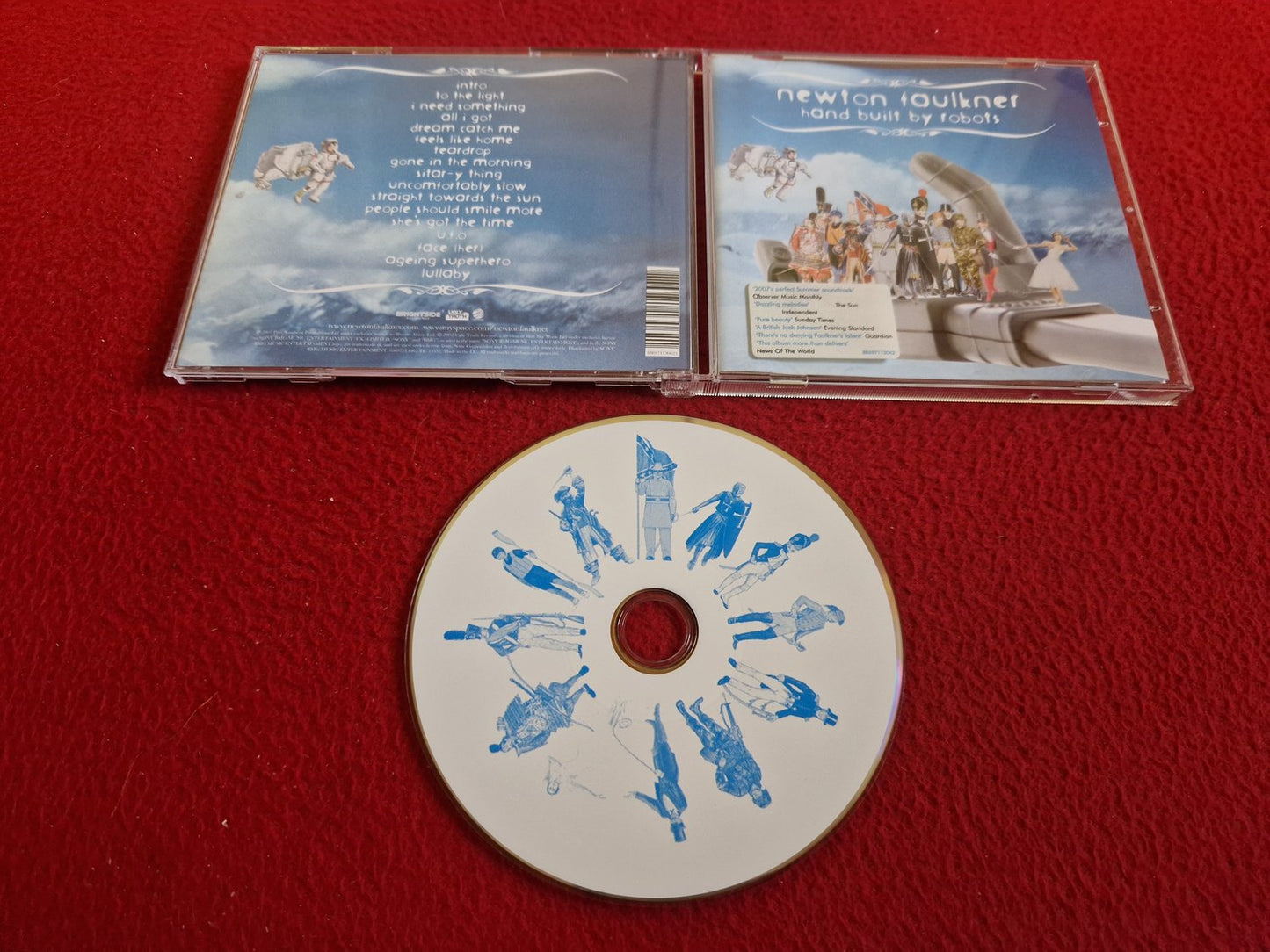 NEWTON FAULKNER HAND BUILT BY ROBOTS CD
