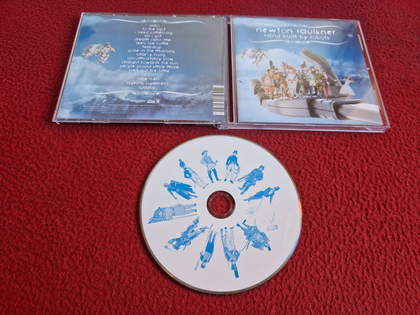 NEWTON FAULKNER HAND BUILT BY ROBOTS CD