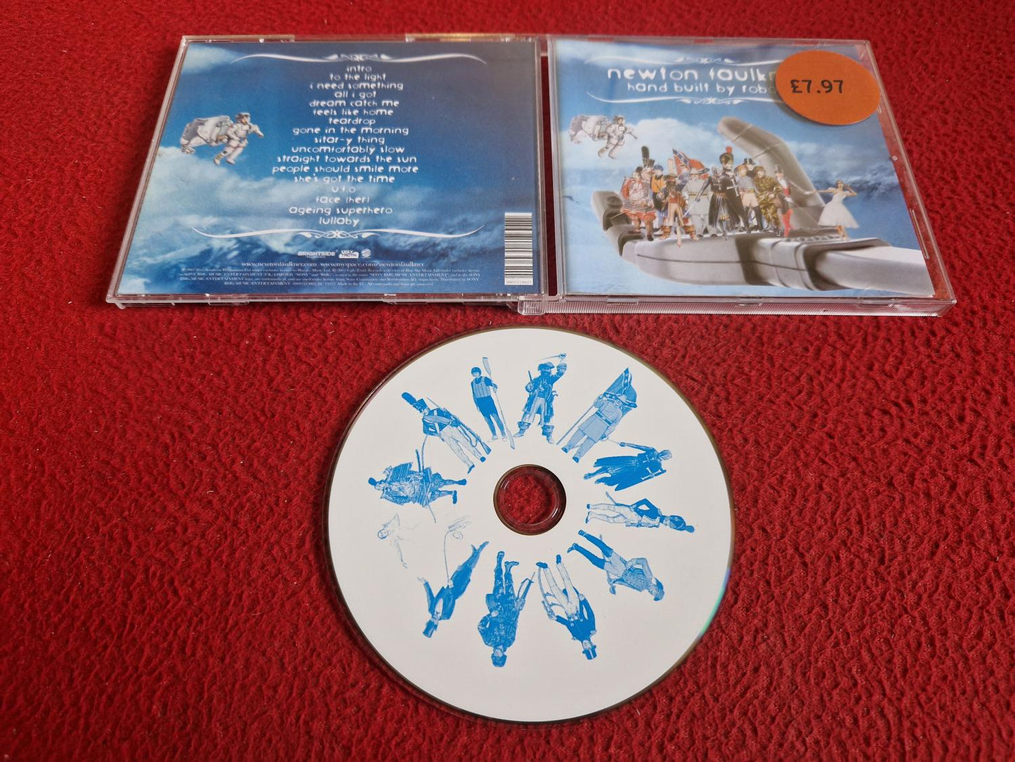 NEWTON FAULKNER HAND BUILT BY ROBOTS CD