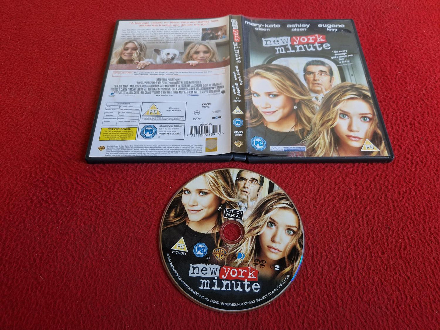 NEW YORK MINUTE DVD
