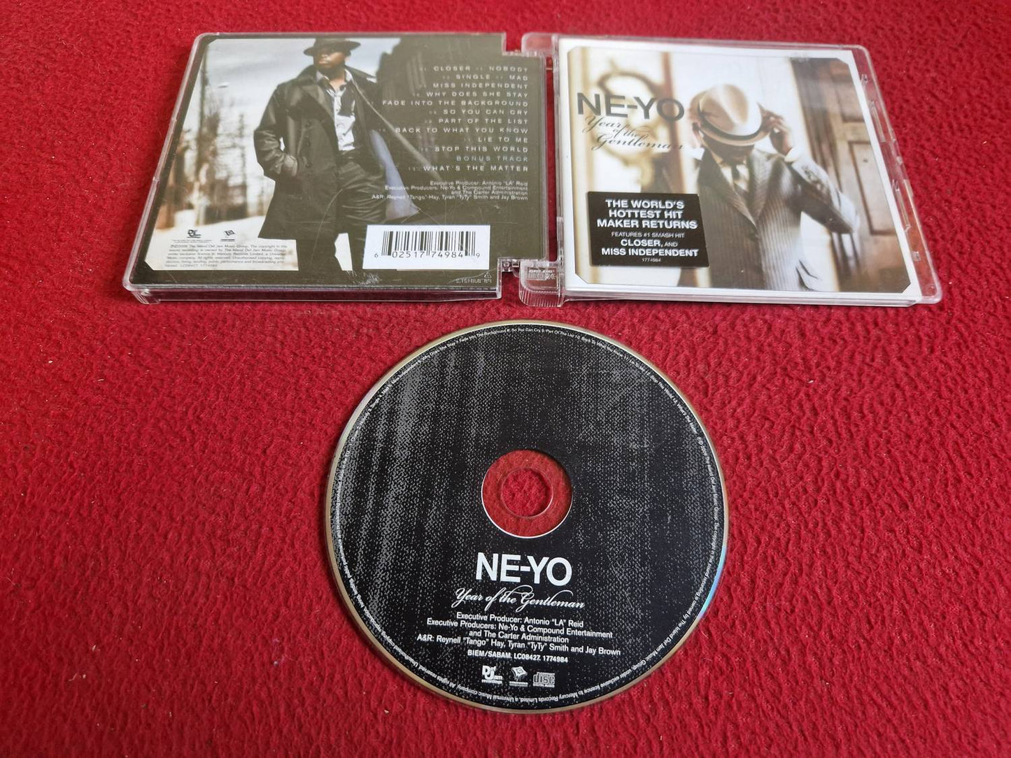 NE-YO YEAR OF THE GENTLEMAN CD