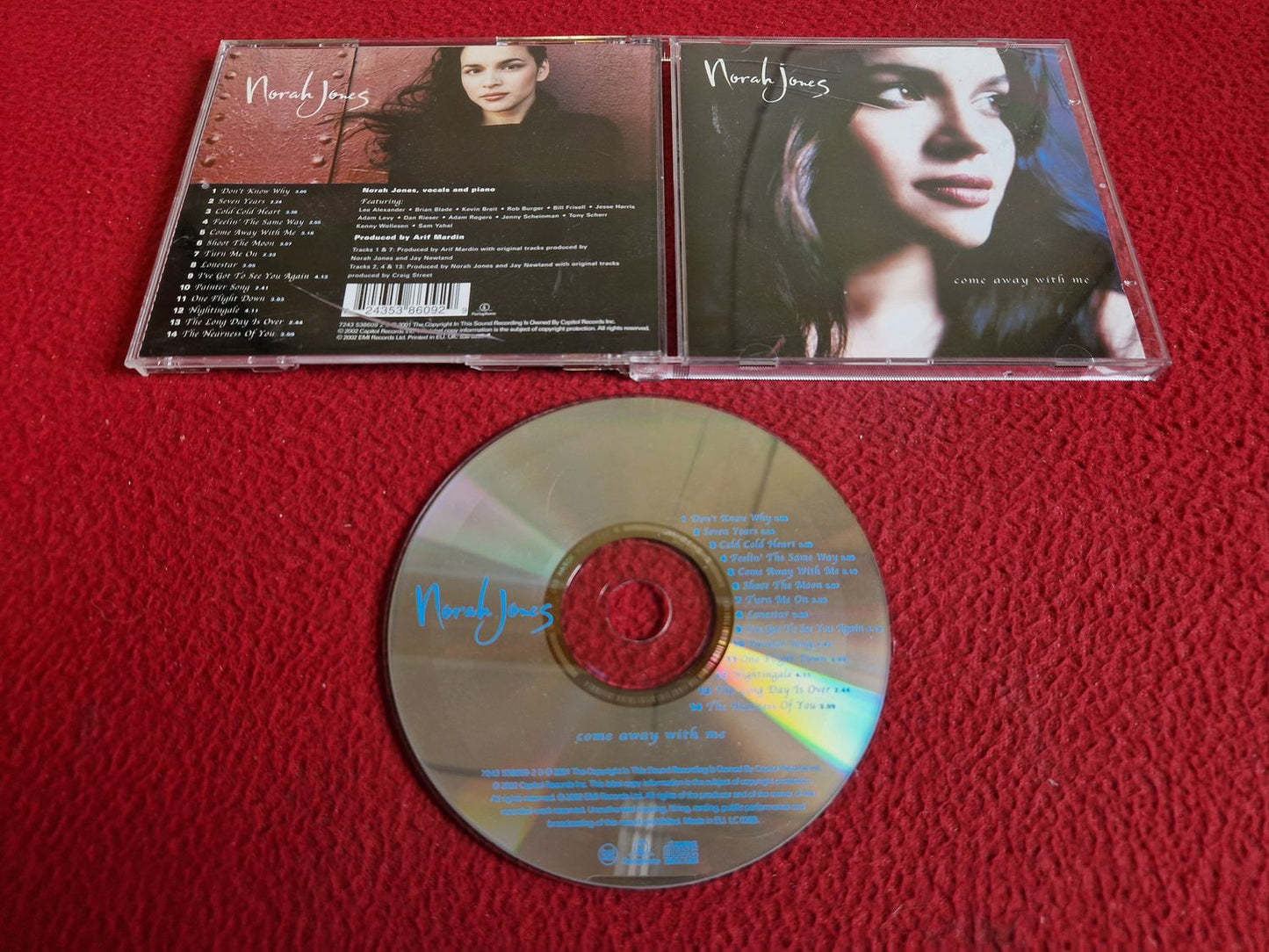 NORAH JONES COME AWAY WITH ME CD