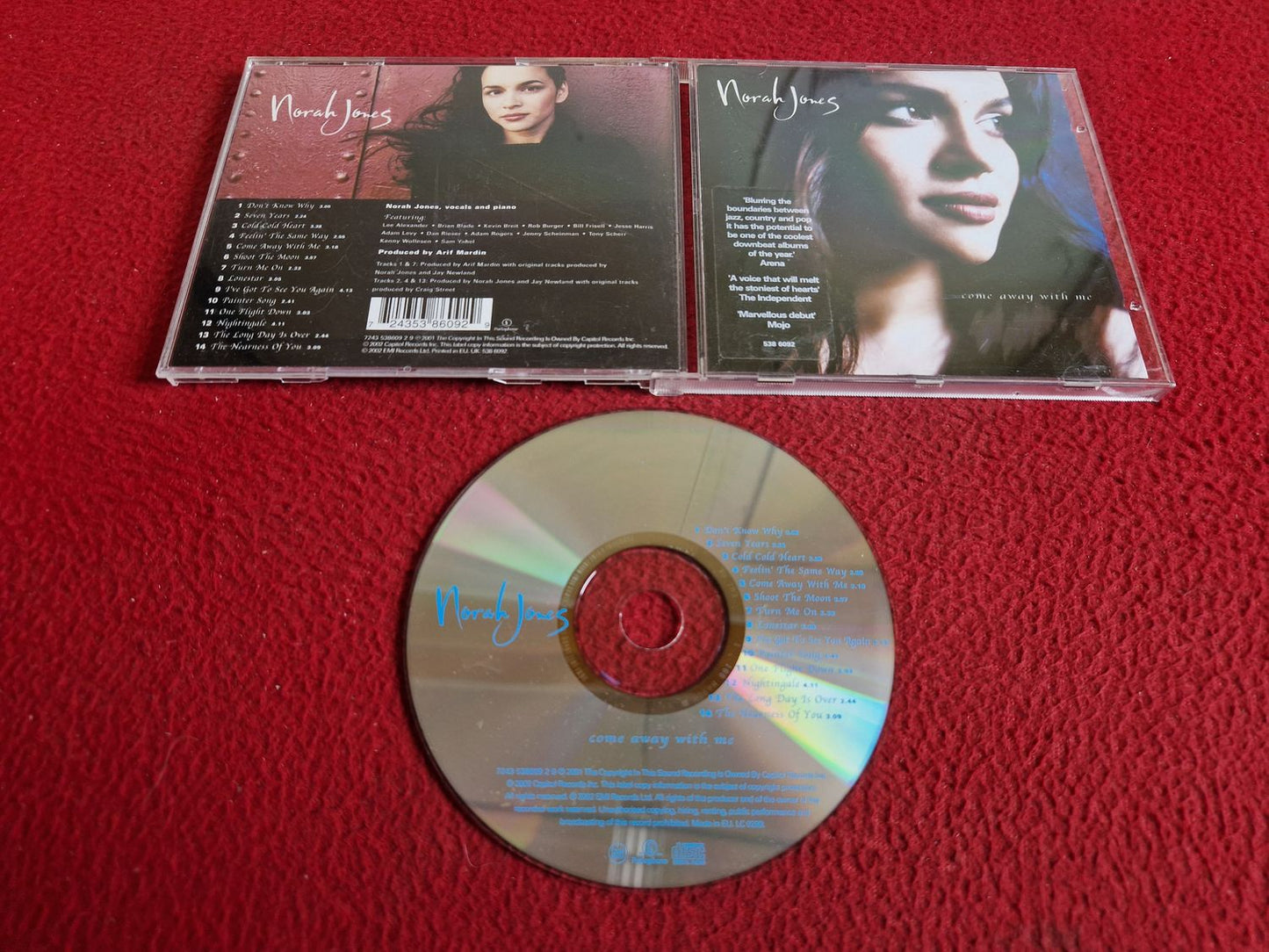 NORAH JONES COME AWAY WITH ME CD