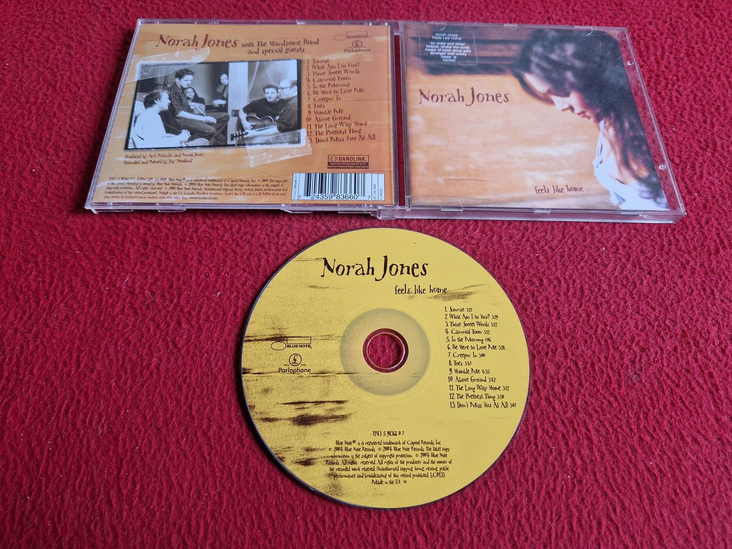 NORAH JONES FEELS LIKE HOME CD