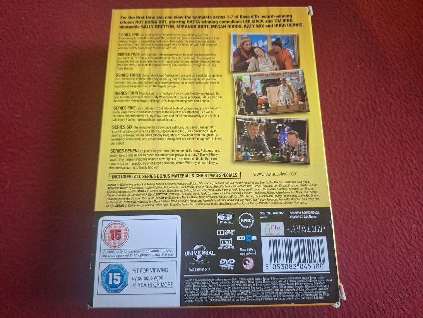 NOT GOING OUT SERIES 1 - 7 BOX DVD