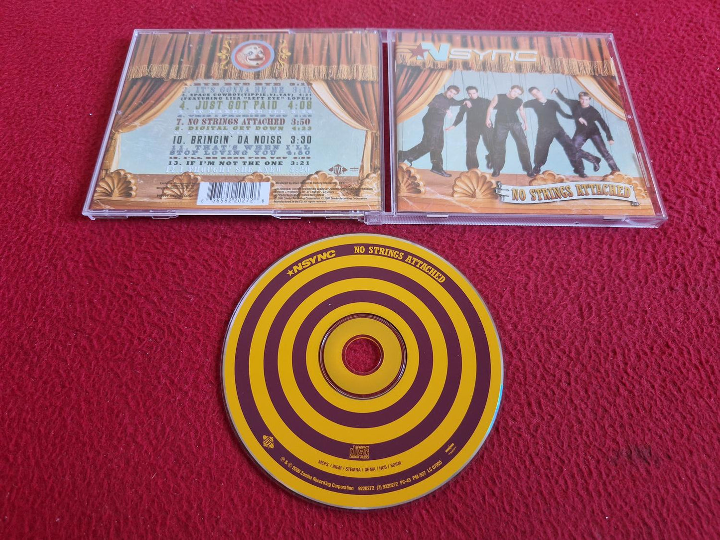 NSYNC NO STRINGS ATTACHED CD