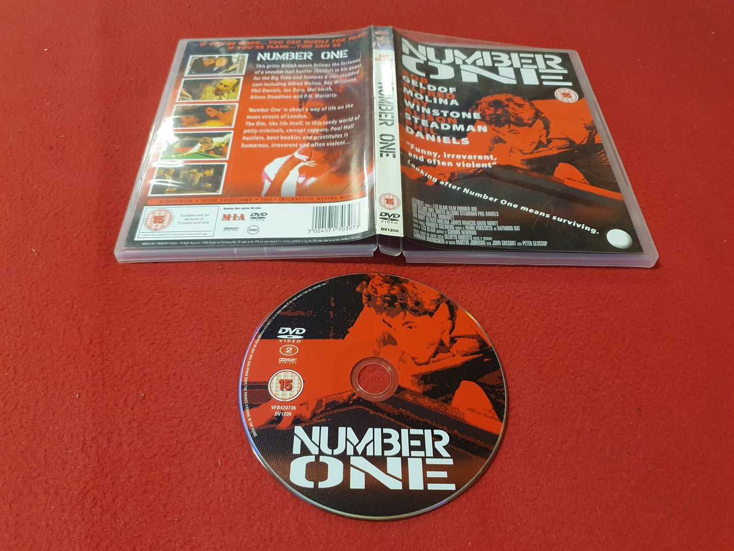 NUMBER ONE till DVD