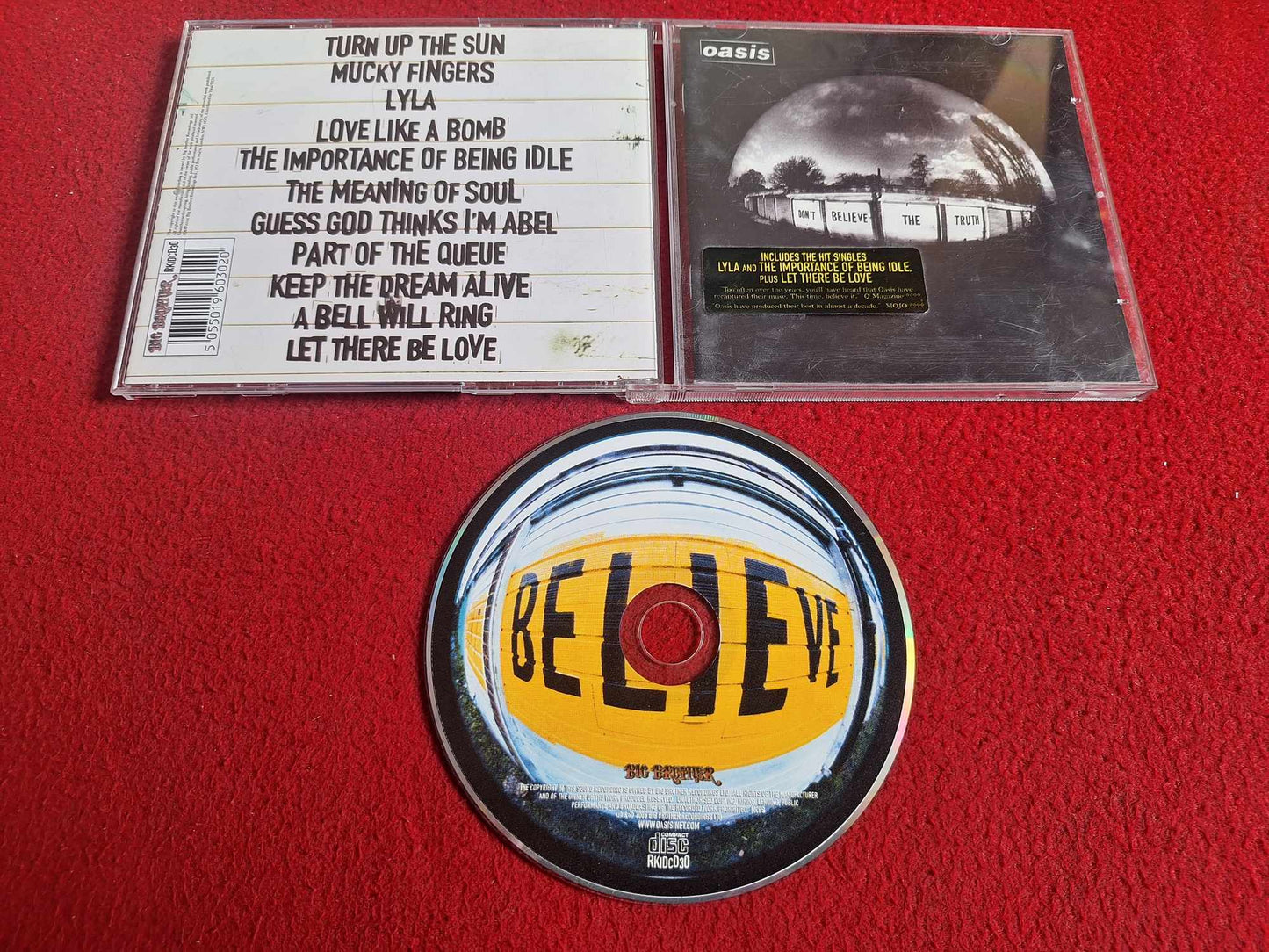 OASIS DON'T BELIEVE THE TRUTH CD