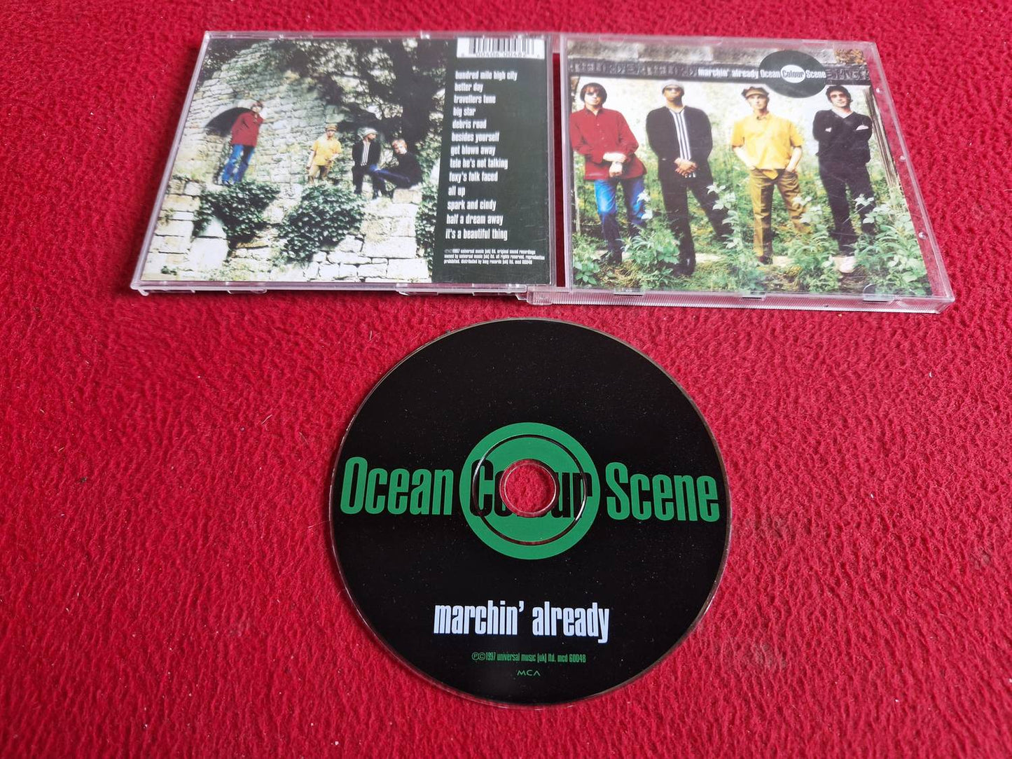 OCEAN COLOUR SCENE MARCHIN' ALREADY CD
