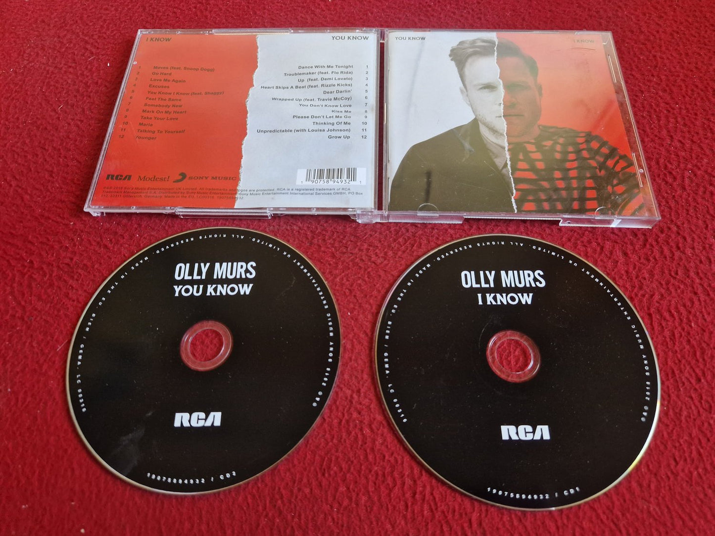 OLLY MURS I KNOW CD