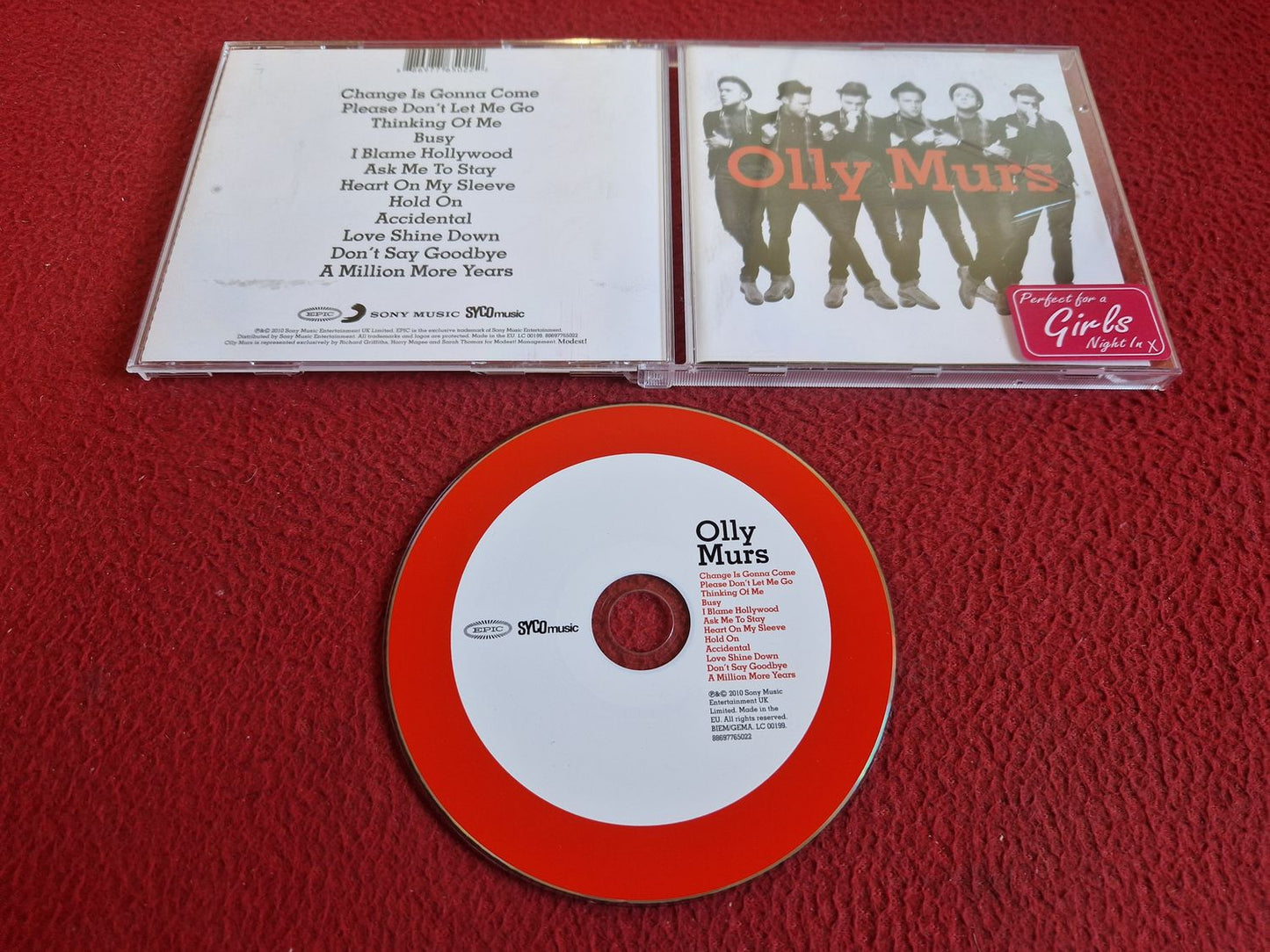 OLLY MURS - OLLY MURS CD