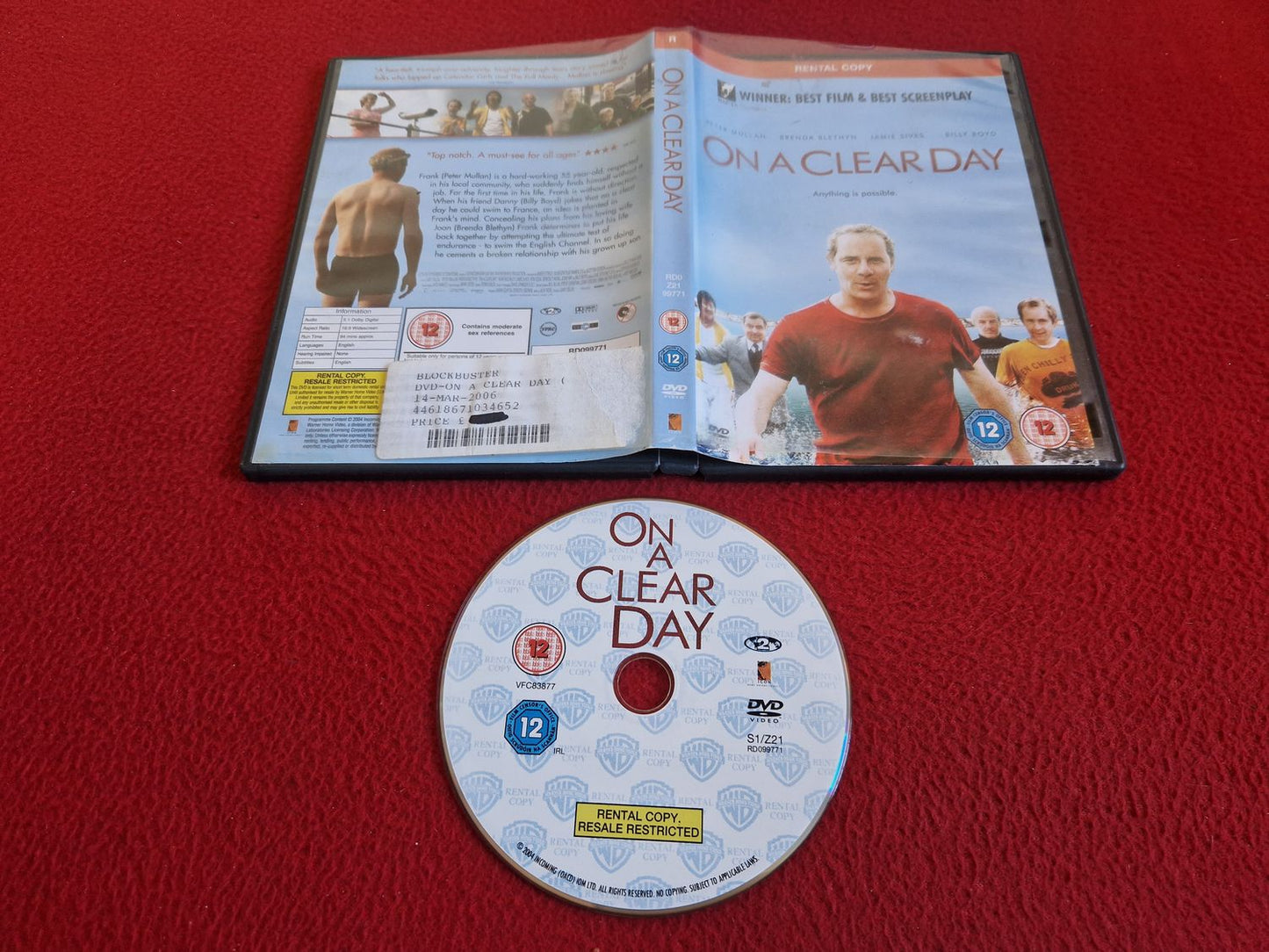 ON A CLEAR DAY DVD