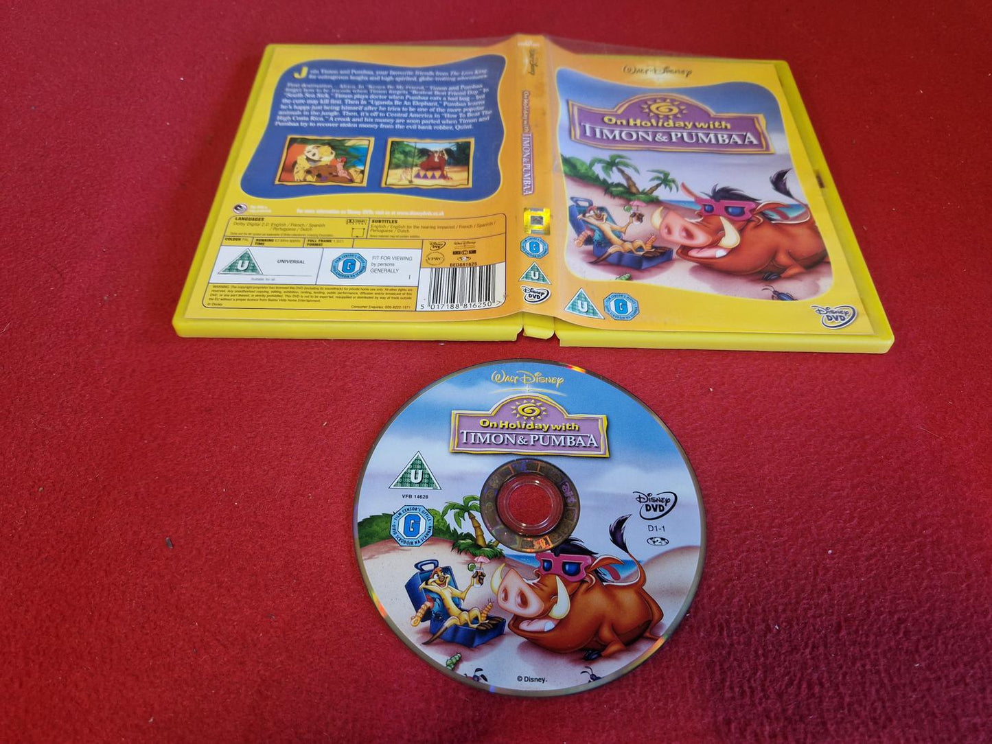 ON HOLIDAY WITH TIMON & PUMBAA till DVD