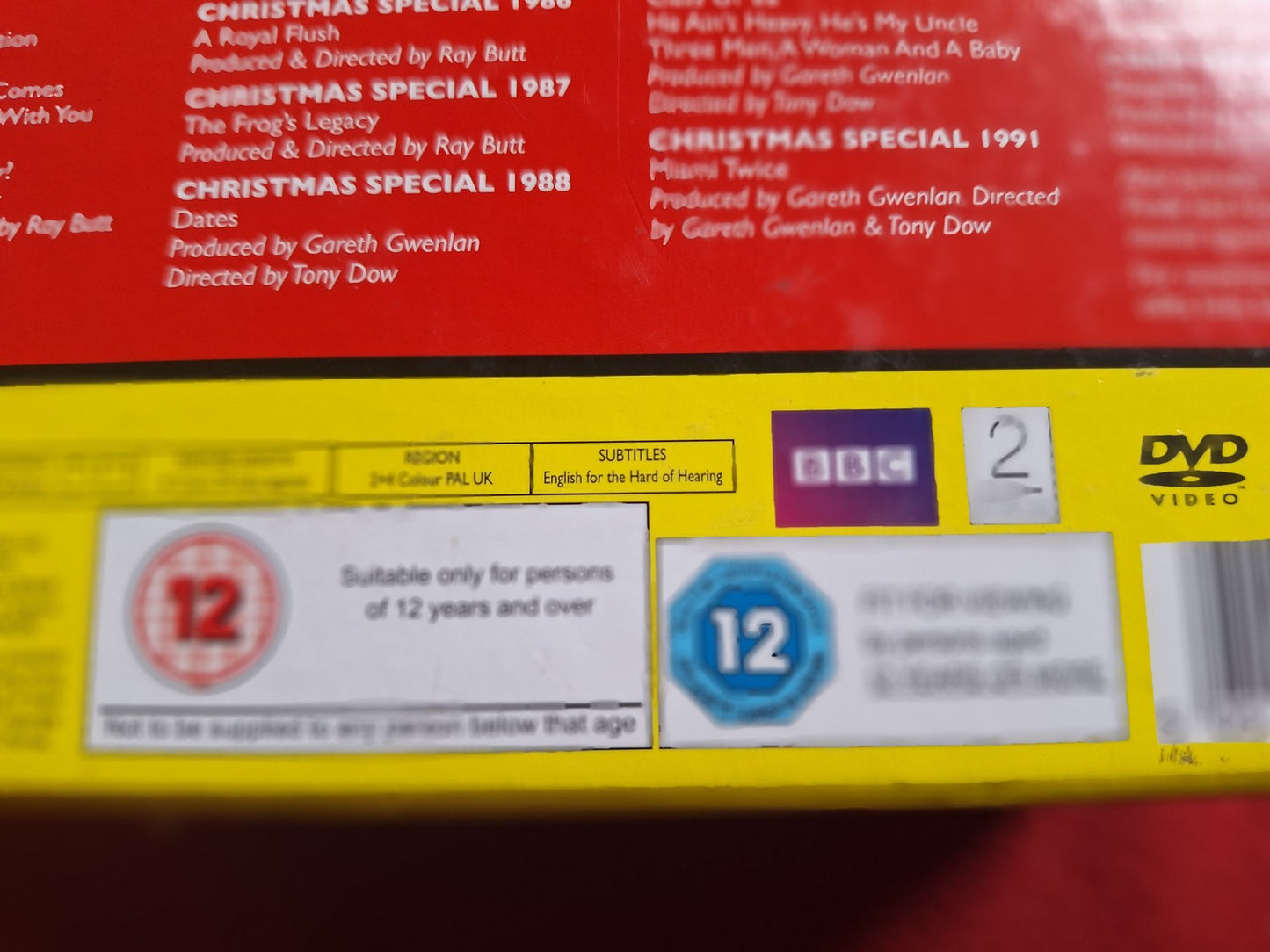 ONLY FOOLS AND HORSES COMPLETE COLL. SERIES 1 - 7 + CHRISTMAS SPECIALS BOX DVD