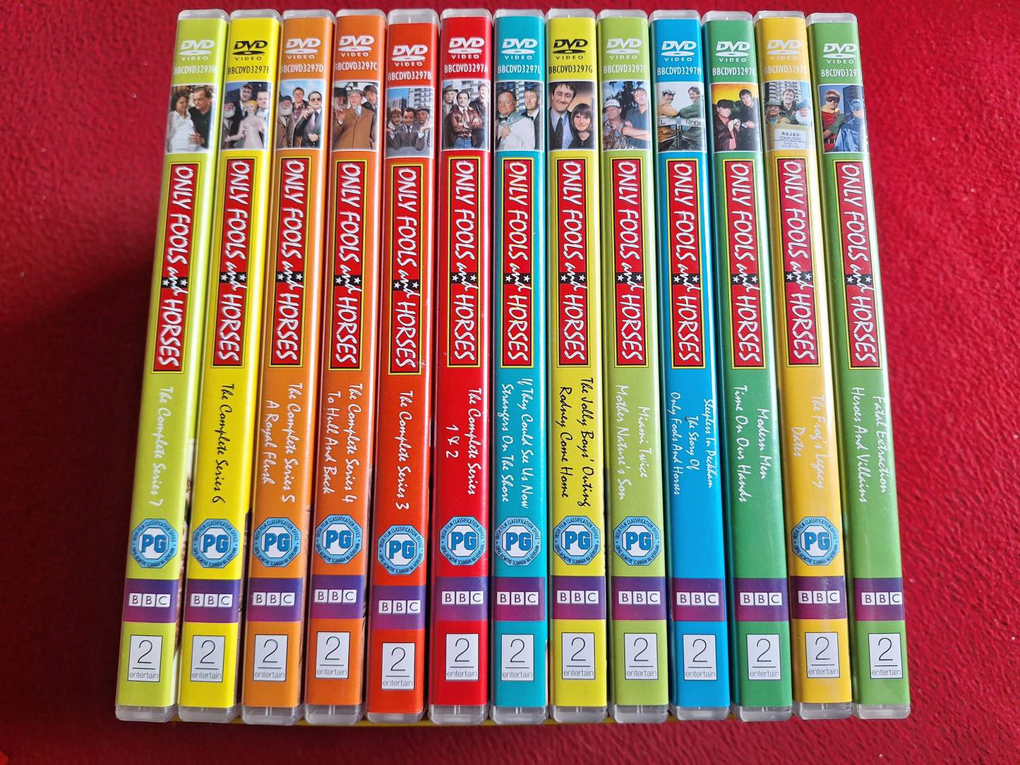 ONLY FOOLS AND HORSES COMPLETE COLL. SERIES 1 - 7 + CHRISTMAS SPECIALS BOX DVD