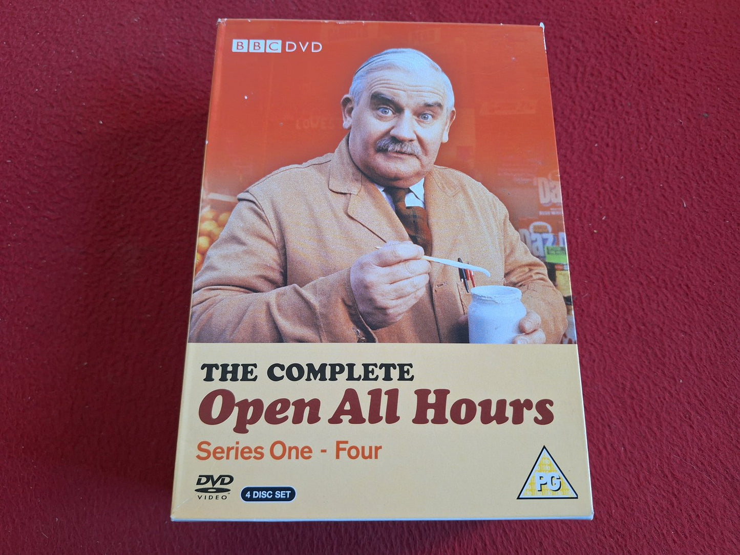 OPEN ALL HOURS THE COMPLETE SERIES 1 - 4 BOX DVD