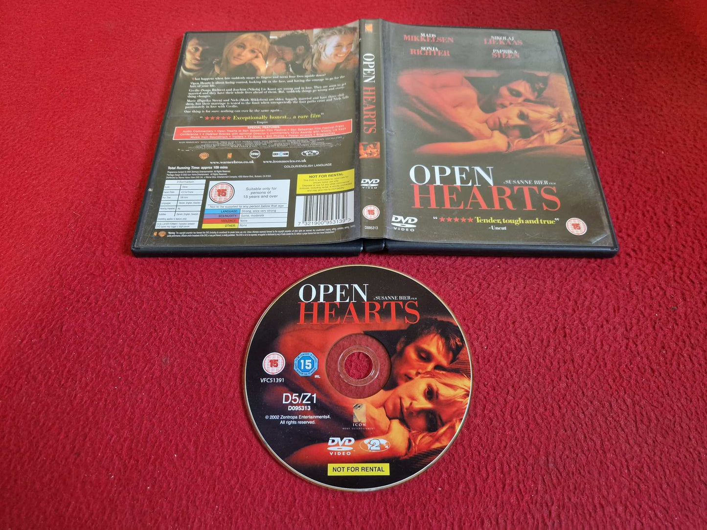 OPEN HEARTS DVD