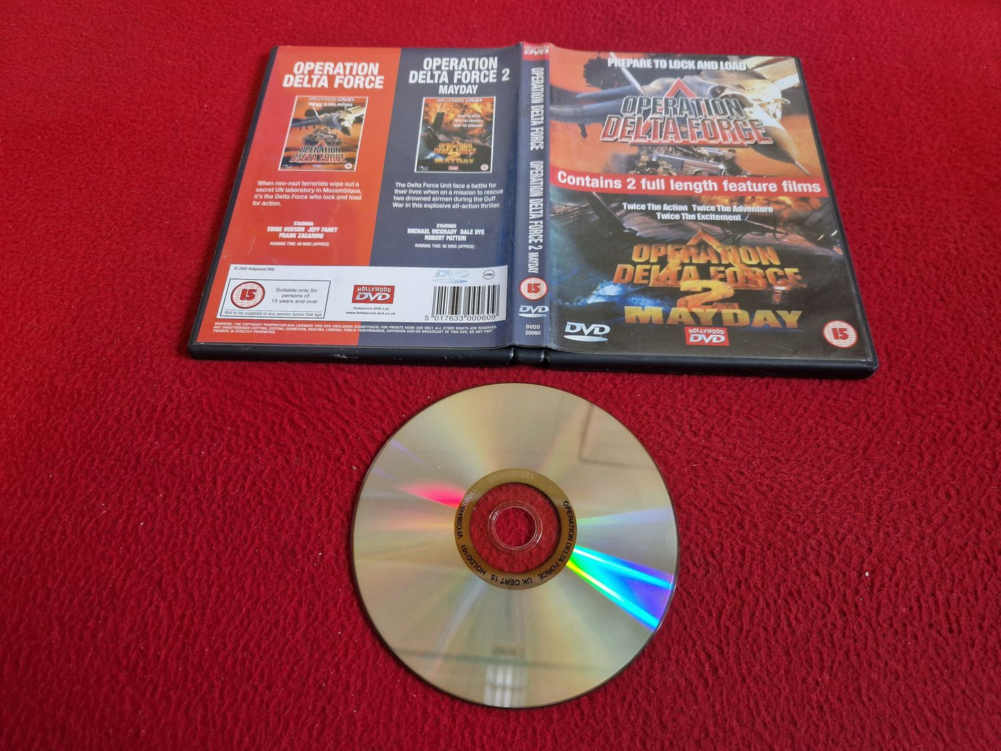 OPERATION DELTA FORCE 1 & 2 DVD
