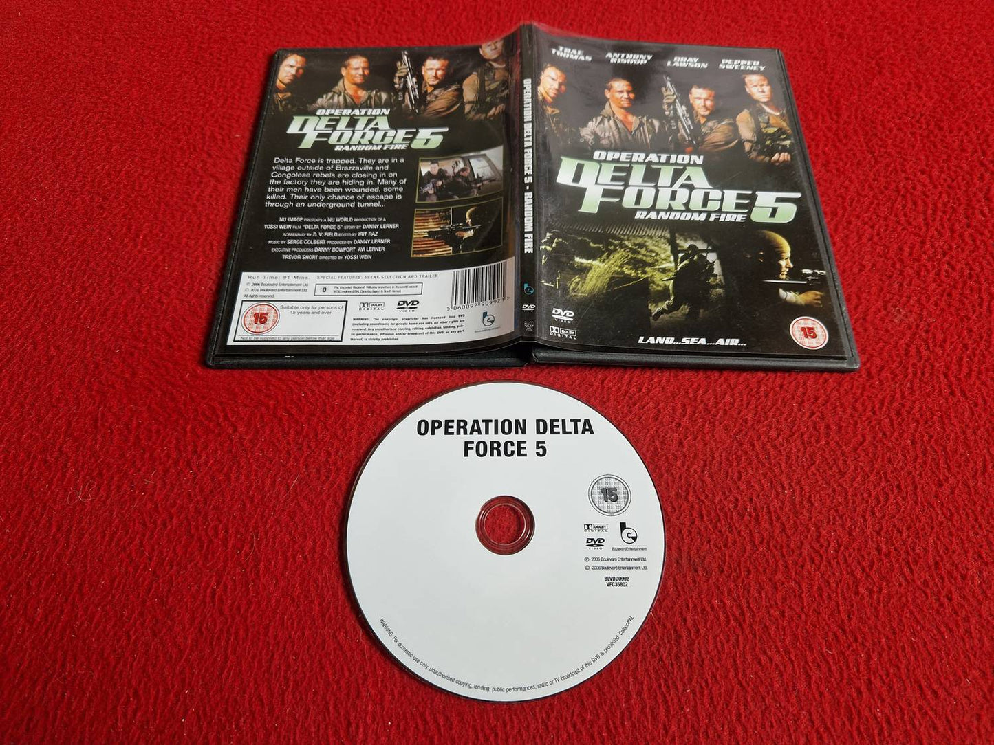 OPERATION DELTA FORCE 5 RANDOM FIRE DVD