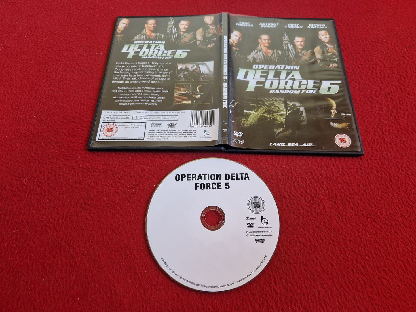 OPERATION DELTA FORCE 5 RANDOM FIRE DVD