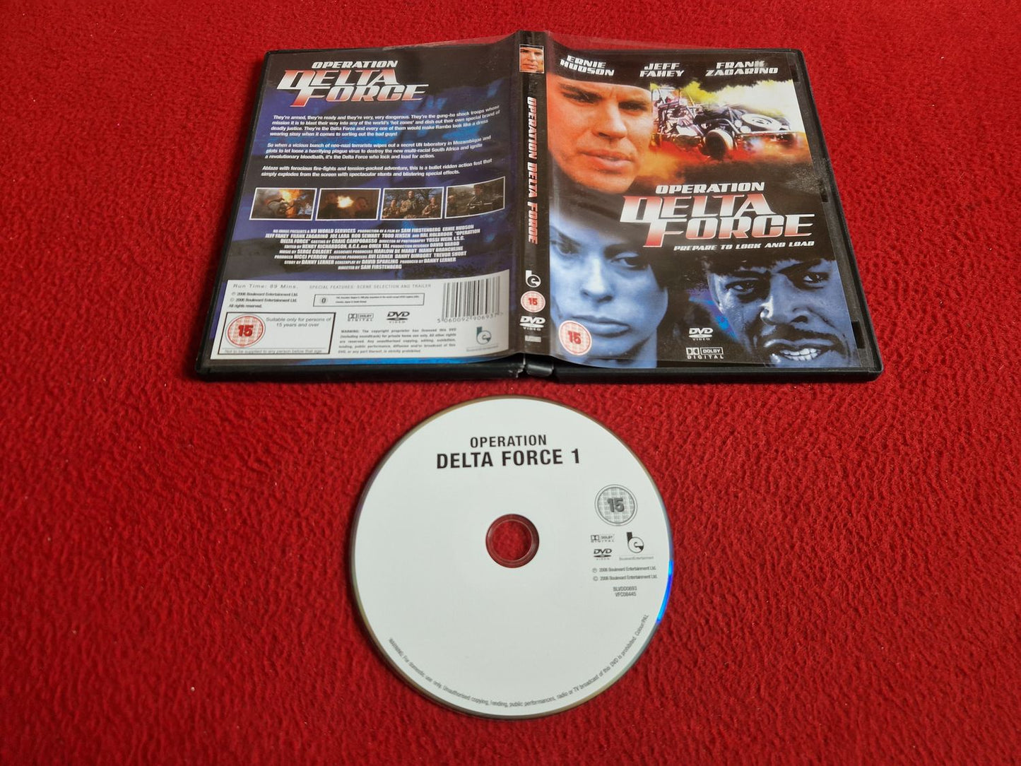 OPERATION DELTA FORCE DVD