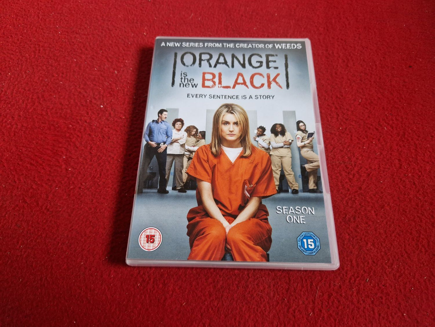 ORANGE IS THE NEW BLACK SEASON 1 BOX till DVD