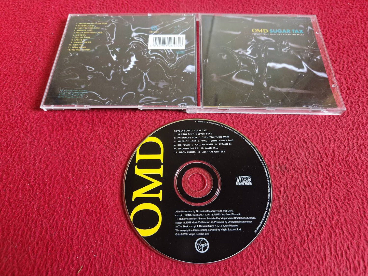 ORCHESTRAL MANEUOVRES IN THE DARK SUGAR TAX CD