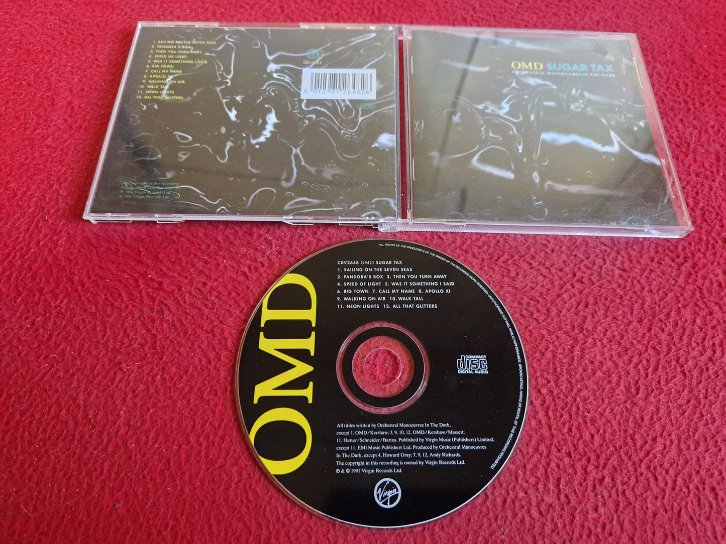ORCHESTRAL MANOEUVRES IN THE DARK SUGAR TAX CD