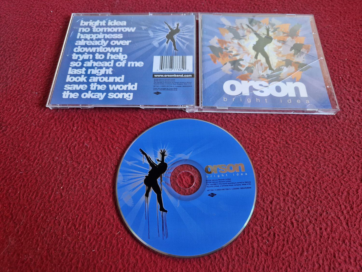 ORSON BRIGHT IDEA CD