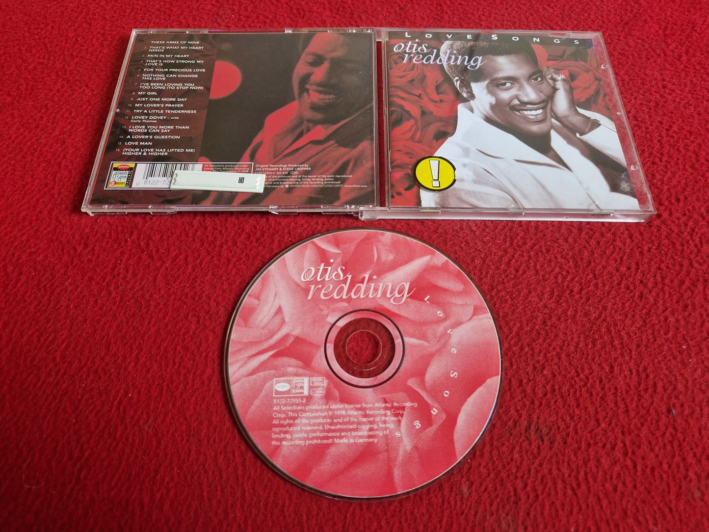 OTIS REDDING LOVE SONGS CD