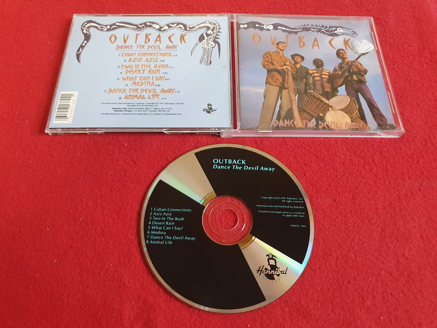 OUTBACK DANCE THE DEVIL AWAY till CD