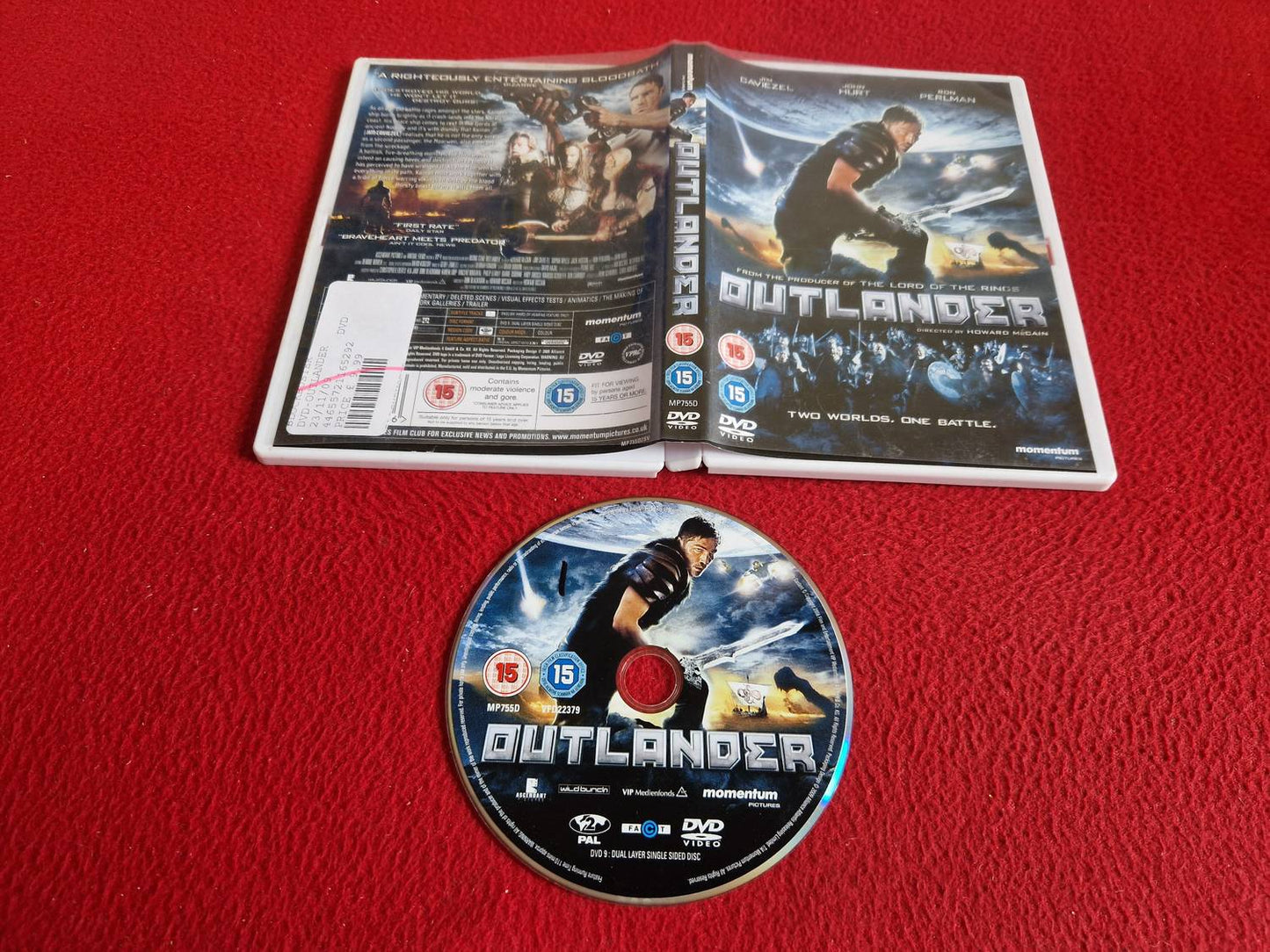 OUTLANDER DVD