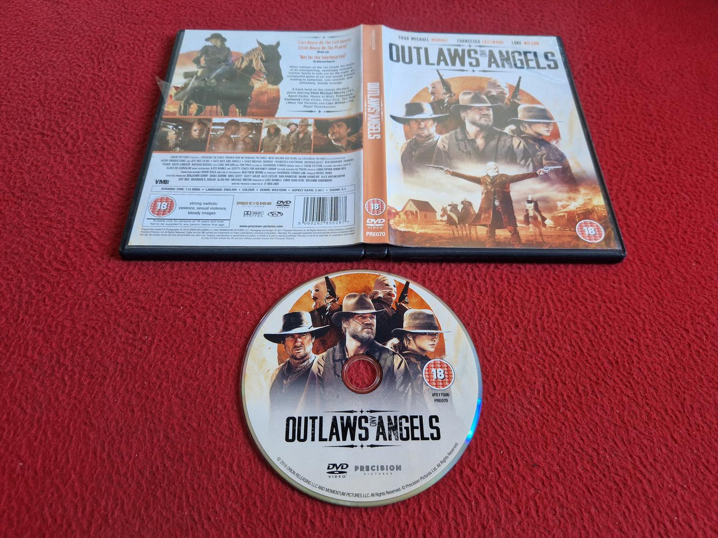 OUTLAWS AND ANGELS DVD