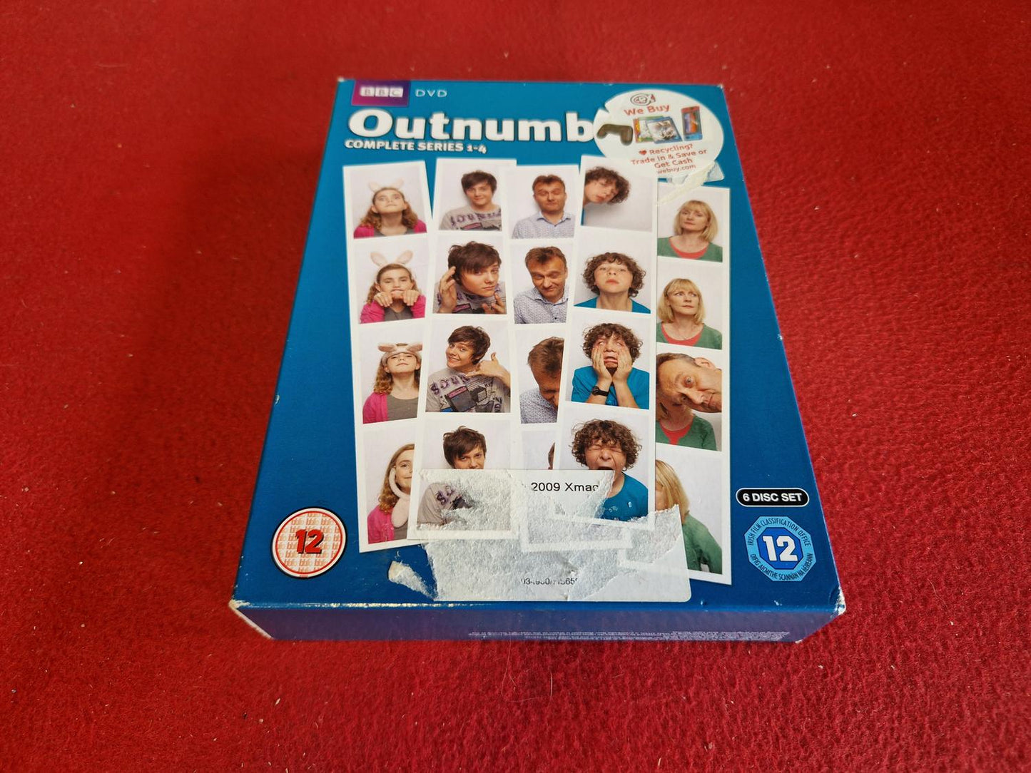 OUTNUMBERED COMPLETE SERIES 1 - 4 BOX till DVD