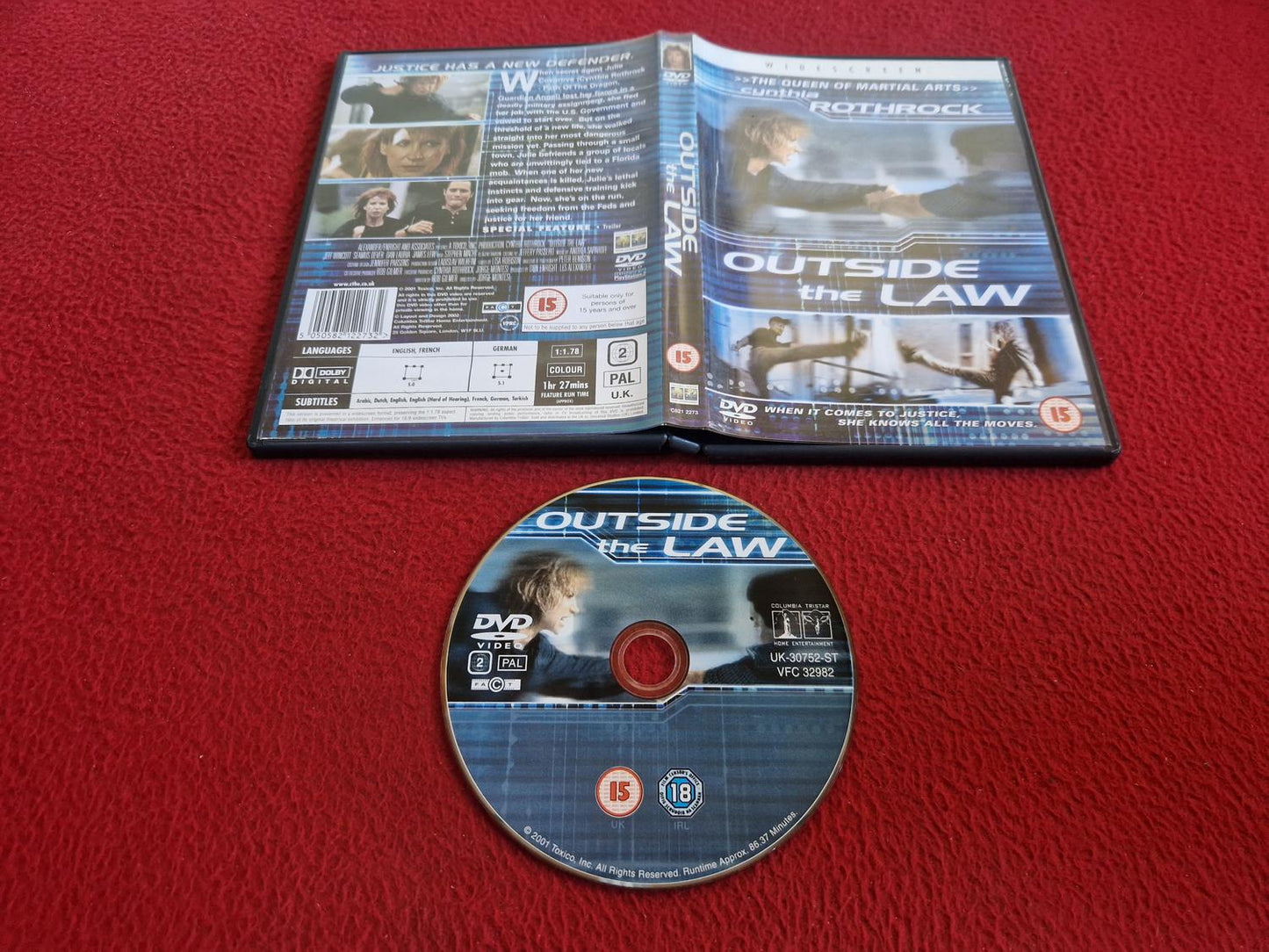OUTSIDE THE LAW DVD