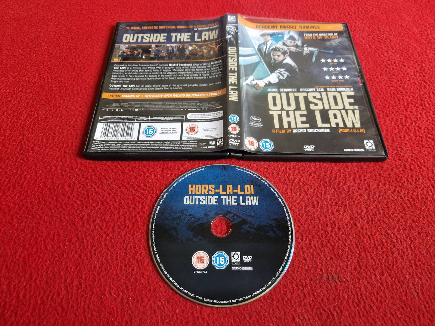 OUTSIDE THE LAW DVD