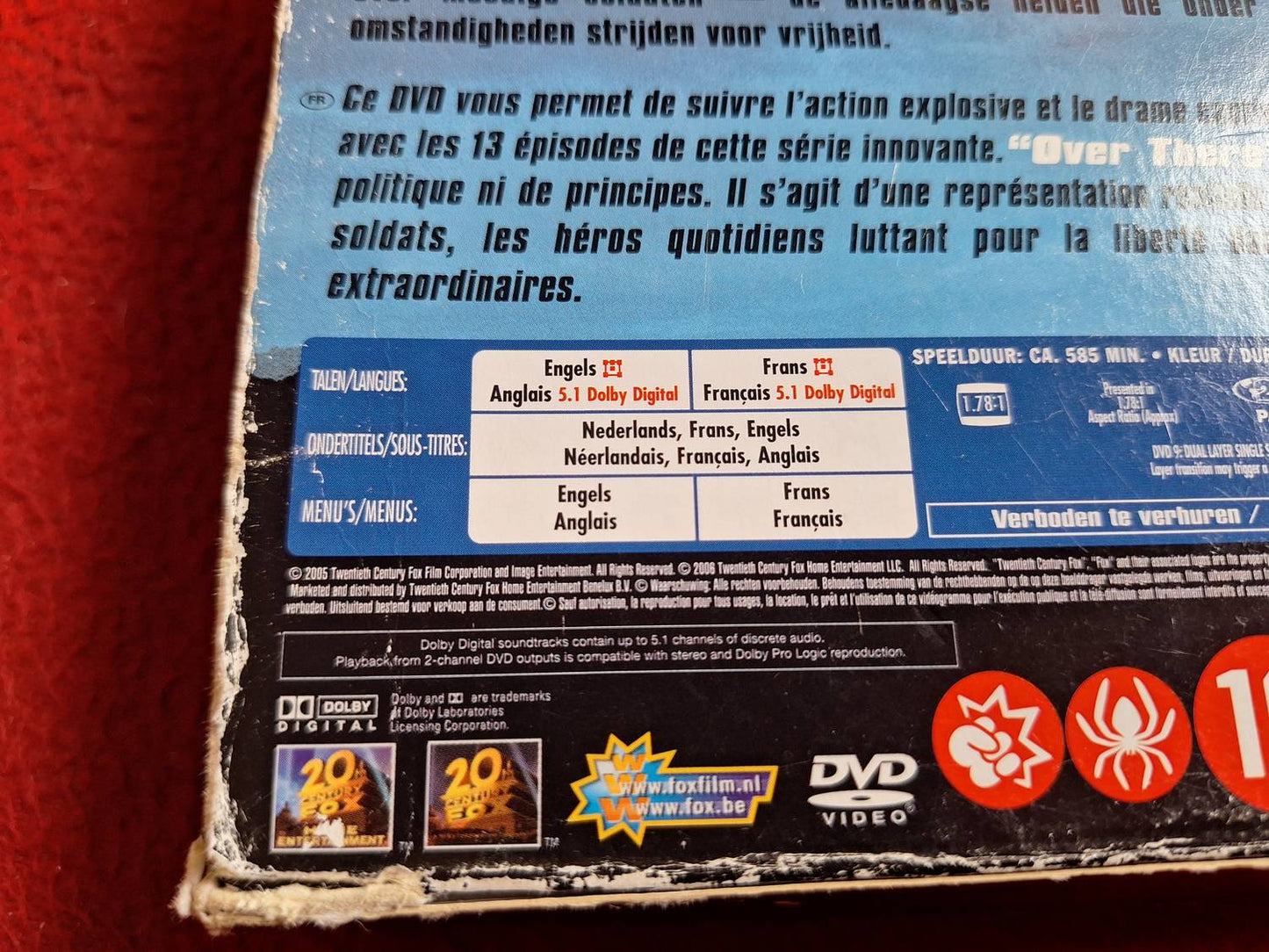 OVER THERE BOX DVD