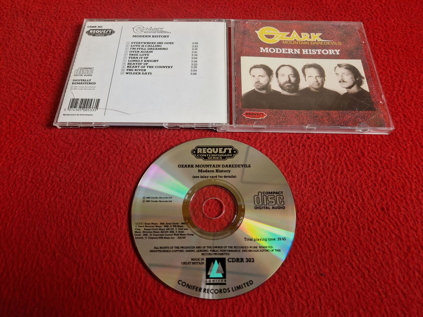 OZARK MOUNTAIN DAREDEVILS MODERN HISTORY CD