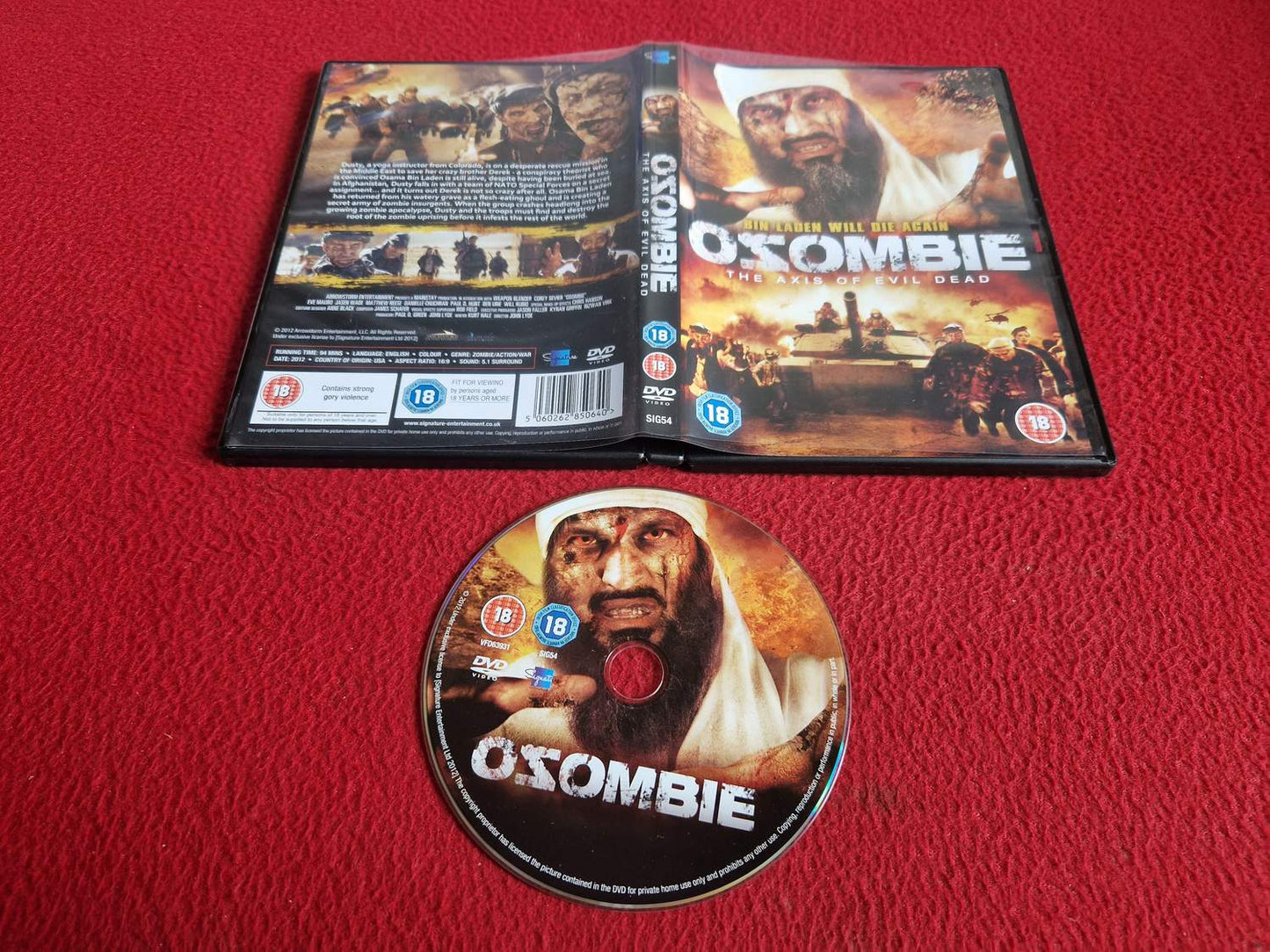 OZOMBIE DVD