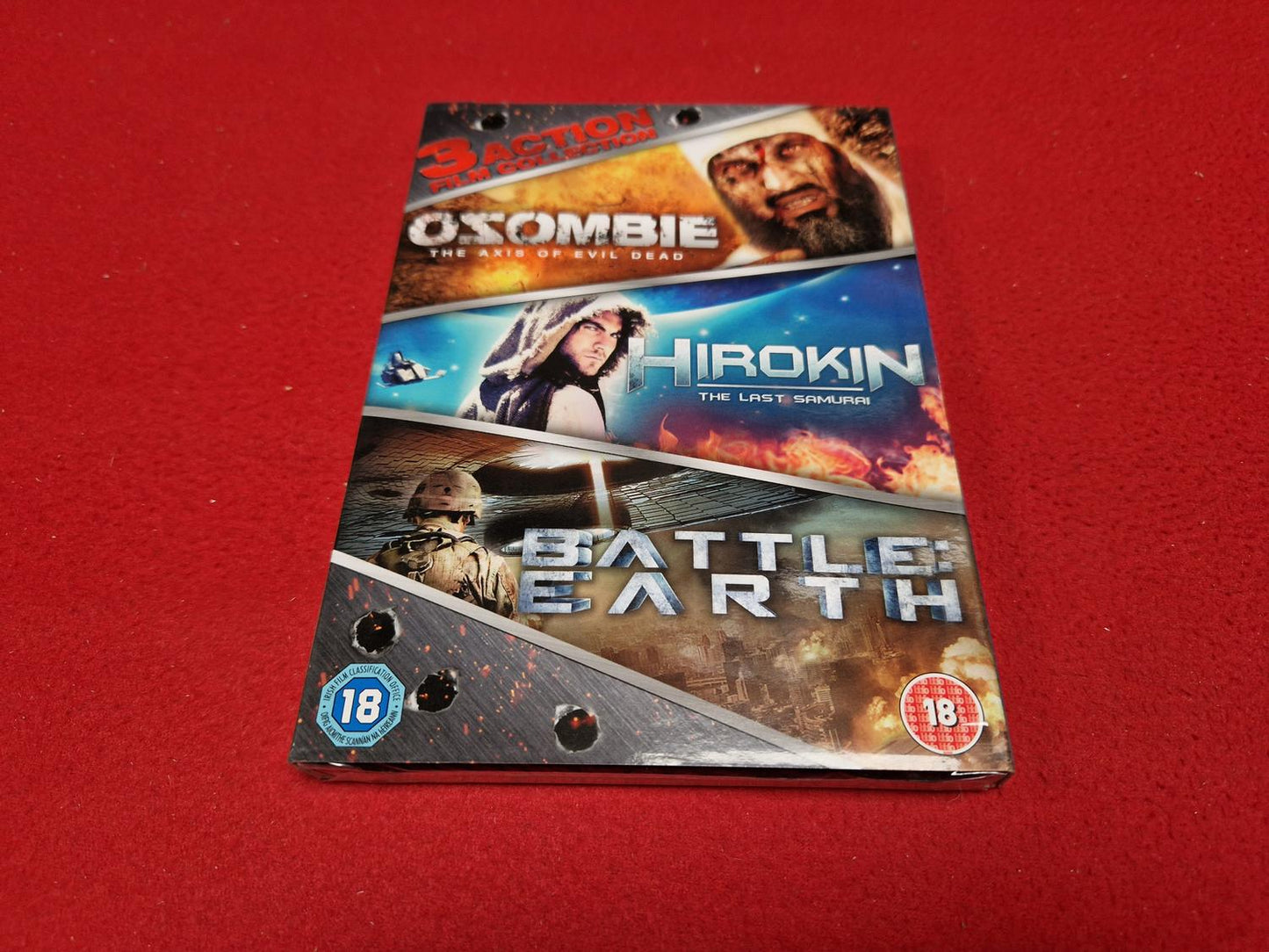 OZOMBIE / HIROKIN / BATTLE EARTH BOX till DVD